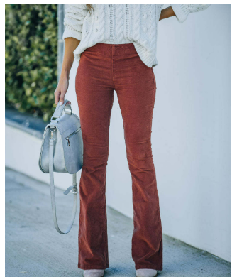 Chloe™ - Corduroy Flare Pants